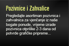 pregled pozivnica i zahvalnica