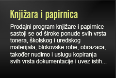 pregled usluga knjižare